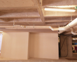 red sanitaria de un edificio