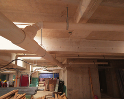 red sanitaria de un edificio